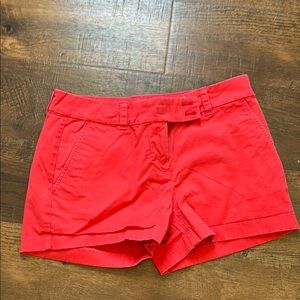 Vineyard Vines High Waist Red Shorts